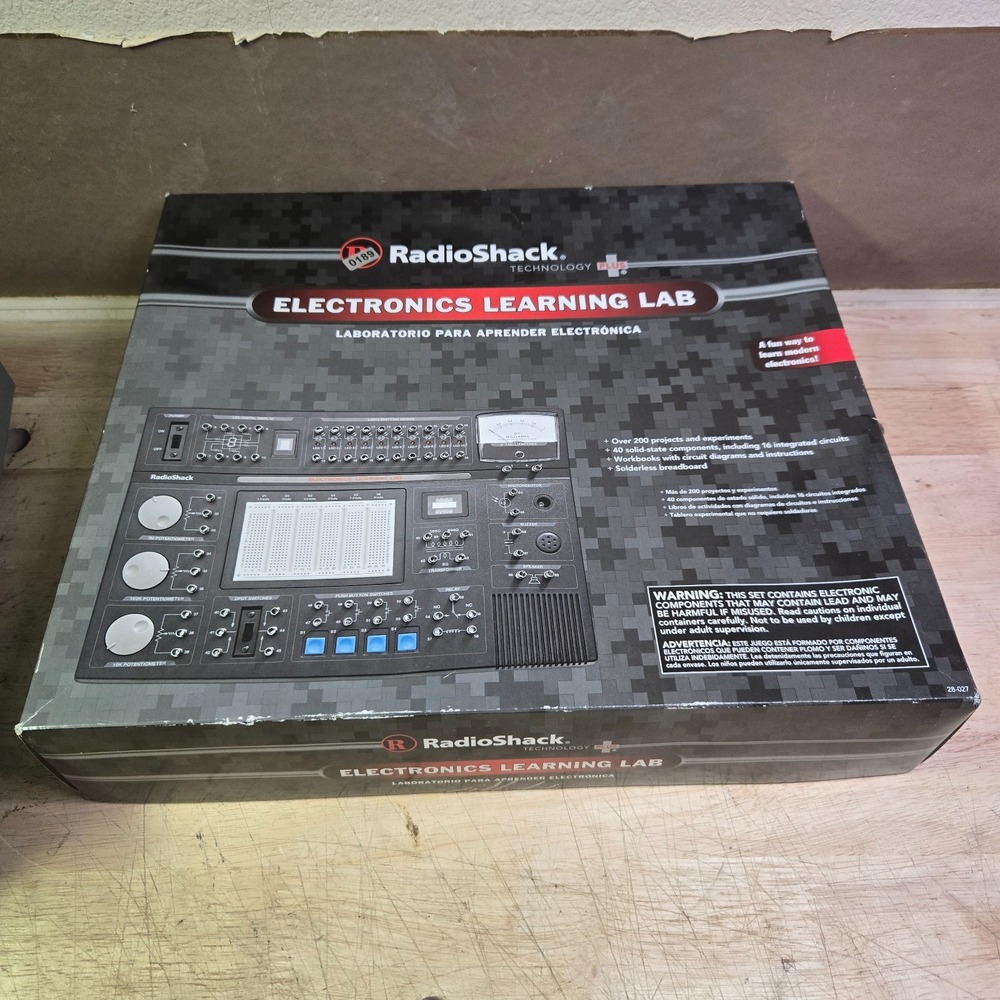 Radio Shack Technology Plus Electronics Learning Lab 28-027